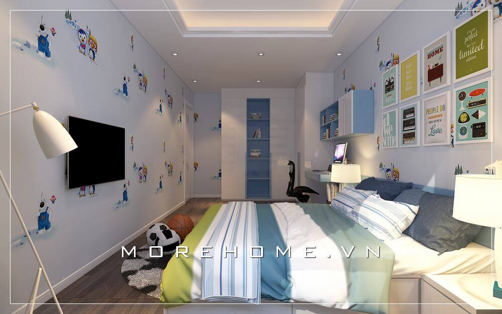 BST các mẫu thiết kế nội thất phòng ngủ bé trai