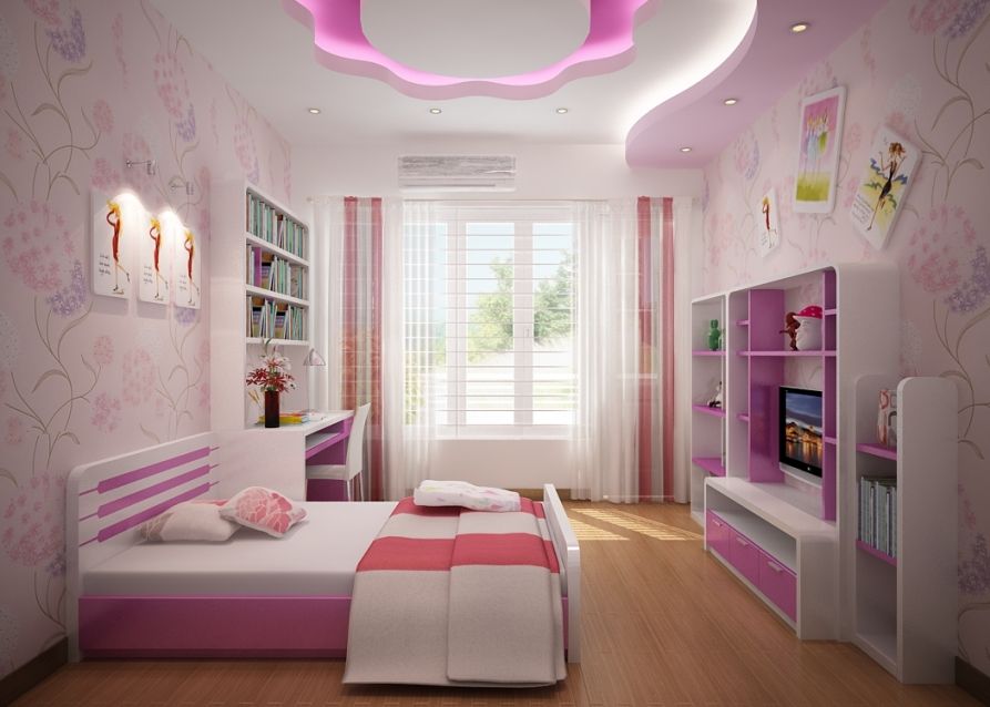 Ý tưởng thiết kế phòng ngủ cho các bé ngọt ngào và sinh động